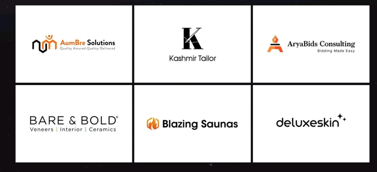 Built to be recognised logo collection
