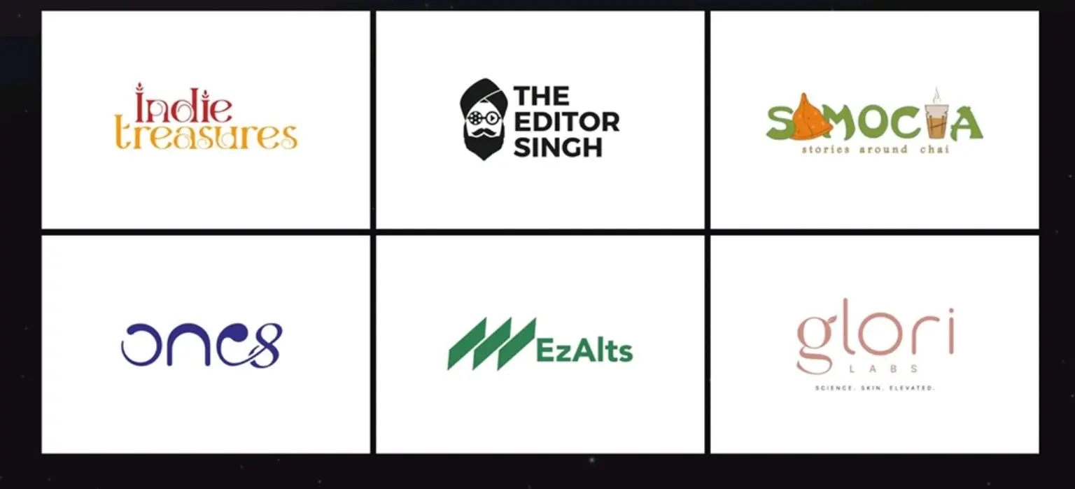 Marks with character logo collection